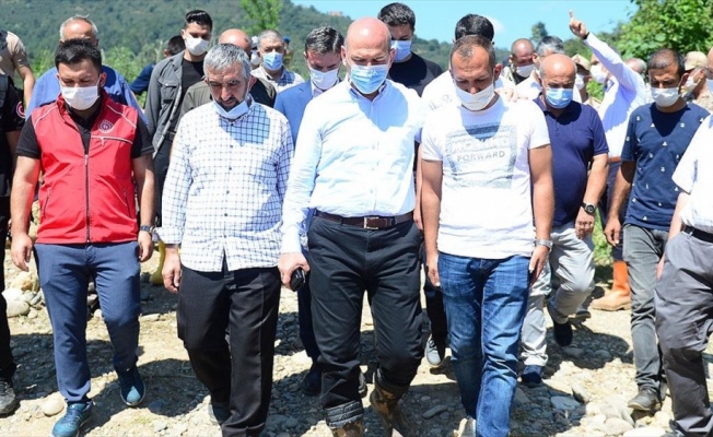 İçişleri Bakanı Soylu: Giresun'daki selde şu ana kadar 8 vatandaşımız hayatını kaybetti