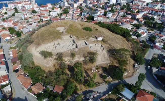 Maydos Kilisetepe Höyüğü kazılarında Tunç Çağı dönemlerinin izleri araştırılıyor