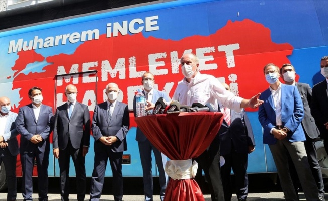 Muharrem İnce: Biz büyük adamlar değil, büyük davaya inanmış adamlar olsun dedik hep