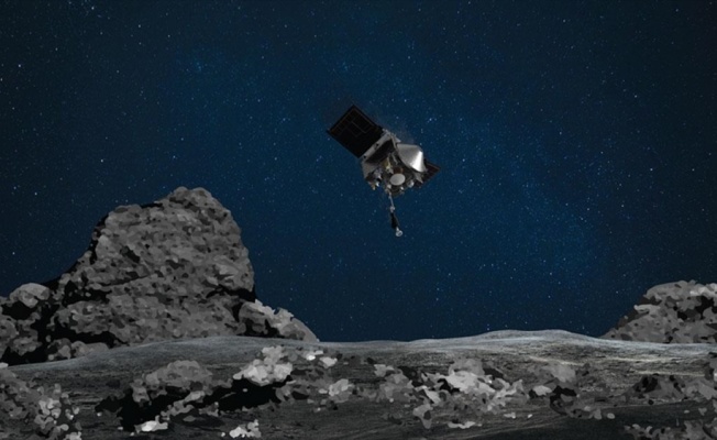 NASA'nın uzay aracı numune almak için gök taşı Bennu'ya temas etti