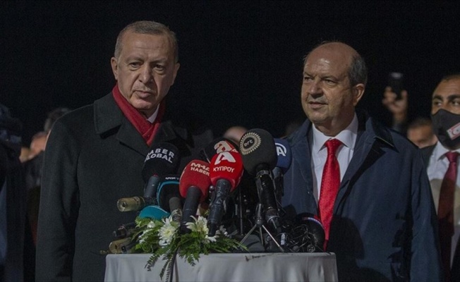 Cumhurbaşkanı Erdoğan: Kuzey Kıbrıs'a yapılan adaletsizliği hazmetmek mümkün değil