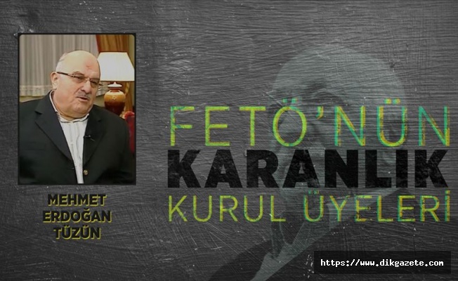 FETÖ'de tayin işlerinden sorumlu Mehmet Erdoğan Tüzün
