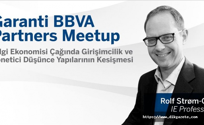 Garanti BBVA Partners Meetup serisinin konuğu Rolf Strom-Olsen