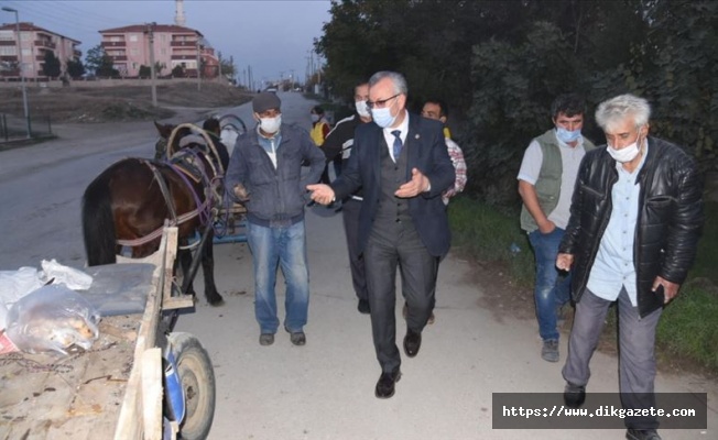Keşan'da at arabasını getiren yük taşıyıcılarına ücretsiz triportör verilecek