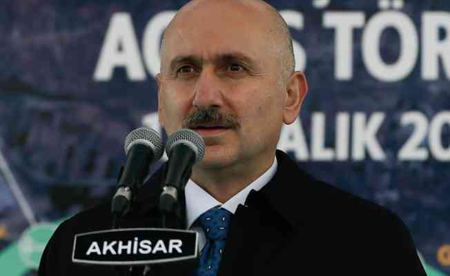 Bakan Karaismailoğlu: Akhisar Çevre Yolu'nun hizmete girmesiyle kent geçişi 5 dakikaya inecektir