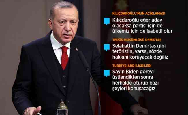 Cumhurbaşkanı Erdoğan: Hamdolsun bugün yıldız ve hilal Karabağ semalarında gururla dalgalanıyor