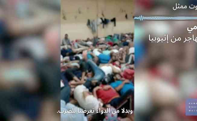 HRW: Suudi Arabistan, sınır dışı etme merkezindeki yüzlerce göçmeni insanlık dışı koşullarda tutuyor