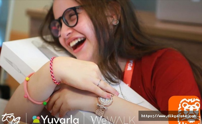 ING Türkiye'den görme engelli öğrencilere akıllı baston desteği