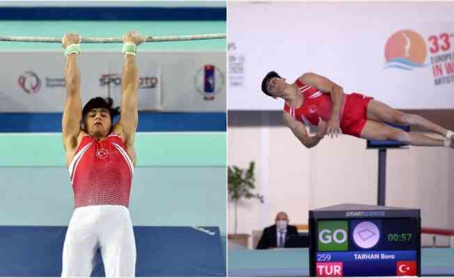 Milli sporculardan Avrupa Erkekler Artistik Cimnastik Şampiyonası'nda 4 madalya