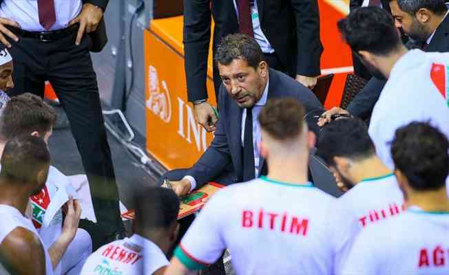 Pınar Karşıyaka Başantrenörü Ufuk Sarıca: Ligde yukarıdaki yerimizi sağlamlaştırmak istiyoruz