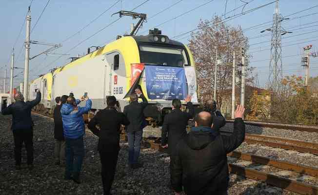 Türkiye'den Çin'e gidecek ilk blok ihracat treni Kocaeli'ye ulaştı
