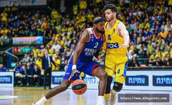 Maccabi Tel Aviv-Anadolu Efes maçı ertelendi