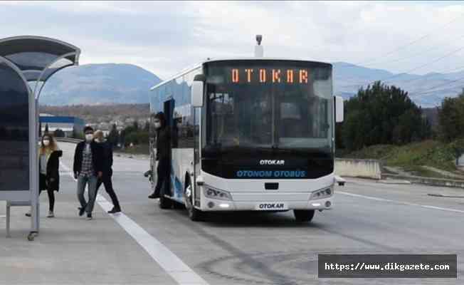 Türkiye'nin sürücüsüz otobüsü testleri başarıyla geçti