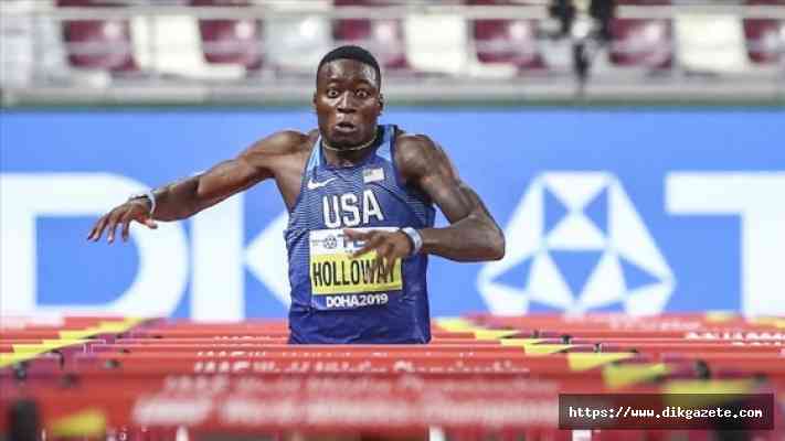 ABD'li Holloway, 60 metre engellide 27 yıllık dünya rekorunu kırdı