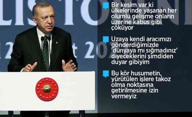 Cumhurbaşkanı Erdoğan:Anadolu'daki üniversitelerimizin başarısız olmasını isteyenler var