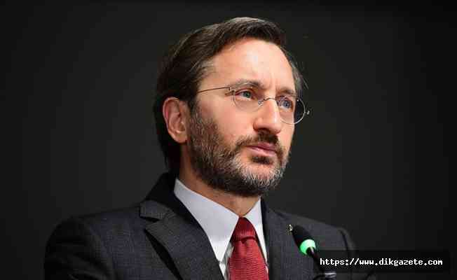 Cumhurbaşkanlığı İletişim Başkanı Altun: Necip milletimiz de dualarıyla Mehmetçiğimizin yanında