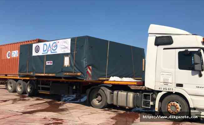 Doğu Anadolu Gözlemevi'ne kurulacak teleskop 26 Şubat'ta Erzurum'da olacak