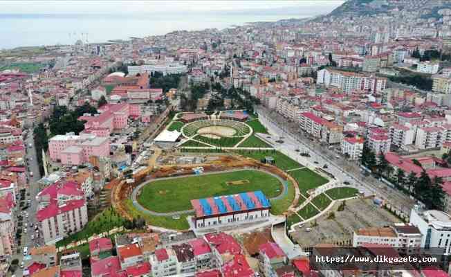Trabzon 'spor' temalı millet bah&ccedil;esine gelecek ay kavuşacak