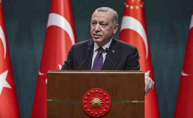 Cumhurbaşkanı Erdoğan: İnsanlığın umudu olan t&uuml;m kadınlarımızın 8 Mart D&uuml;nya Kadınlar G&uuml;n&uuml;'n&uuml; tebrik ediyorum