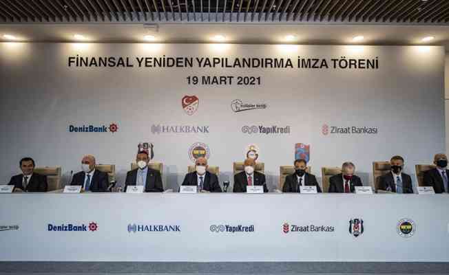 D&ouml;rt b&uuml;y&uuml;k kul&uuml;p ile bankalar arasında Finansal Yeniden Yapılandırma S&ouml;zleşmesi imzalandı