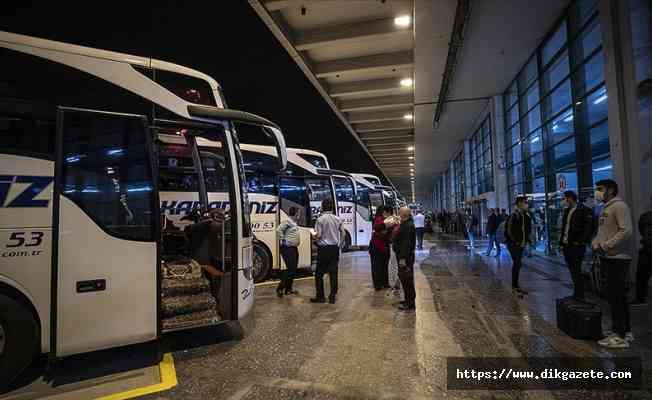 Şehirler arası yolcu taşımacılığında yüzde 50 şartı kaldırıldı