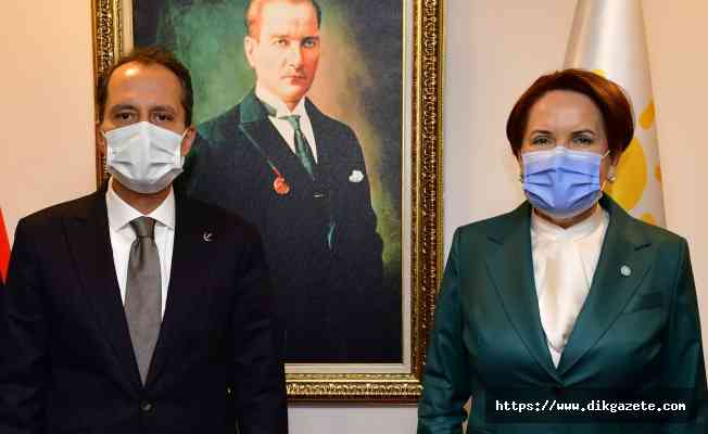 Yeniden Refah lideri Fatih Erbakan'dan Meral Akşener'e ziyaret 