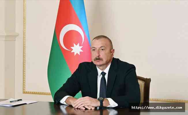 Azerbaycan Cumhurbaşkanı Aliyev: Ermenistan'ı uluslararası mahkemelere çıkaracağız