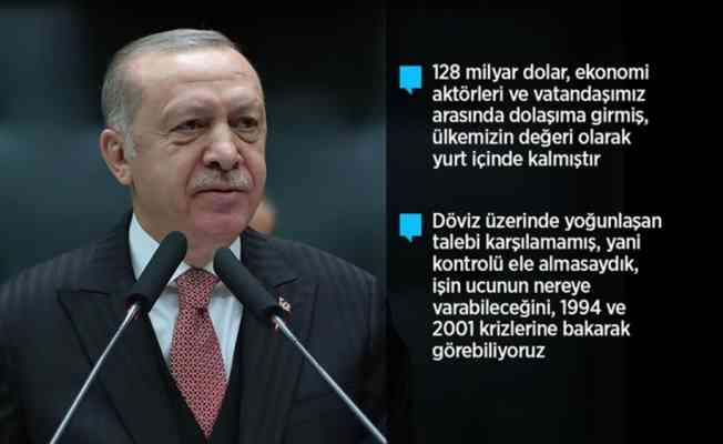 Cumhurbaşkanı Erdoğan: 128 milyar dolar iddiası baştan sona yanlış, baştan sona cehalet