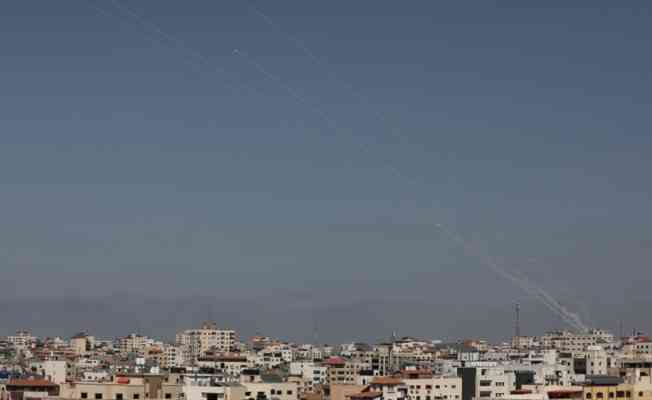 Kassam Tugayları, İHA&#039;larla İsrail&#039;e ait bir gaz platformu ile askeri yığınağı hedef aldıklarını açıkladı