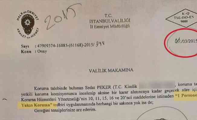 Suç örgütü elebaşı Sedat Peker'e 'DHKP-C tehdidi' bahanesiyle verilen koruma kararında FETÖ izi tespit edildi