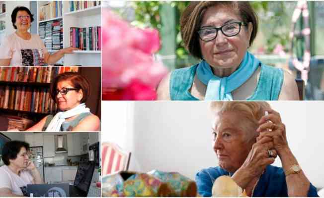 Tazelenme üniversitesinin 'gönlü genç' öğrencileri uzaktan eğitimde bile bakımlarından vazgeçmiyor