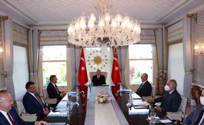 Cumhurbaşkanı Erdoğan, Bulgaristan Hak ve Özgürlükler Hareketi liderini kabul etti