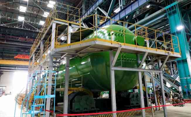 Akkuyu NGS'nin ikinci ünitesinde kullanılacak ilk buhar jeneratörünün üretimi tamamlandı