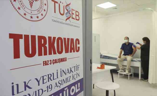 G&ouml;n&uuml;ll&uuml;ler Faz-3 aşamasındaki yerli aşı TURKOVAC i&ccedil;in seferber oldu
