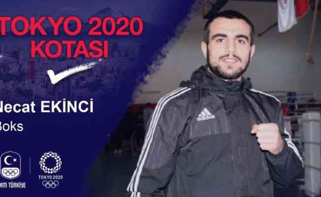 Milli boksör Necat Ekinci 2020 Tokyo Olimpiyat Oyunları'na kota aldı