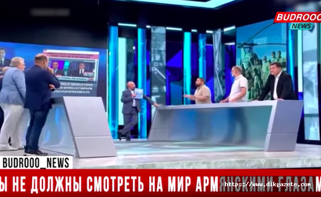 Rus devlet televizyonunda Ermeni uzmanın Türkiye'ye karşı kin ve nefret söylemlerine Rus uzmanlardan tepki!