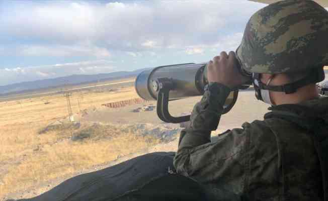 Ter&ouml;ristlerin taciz ateşine cezalandırma atışıyla karşılık verildi, 7 ter&ouml;rist etkisiz hale getirildi