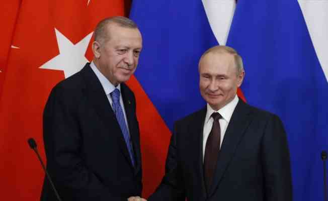 Cumhurbaşkanı Erdoğan, Rusya Devlet Başkanı Putin ile telefonda g&ouml;r&uuml;şt&uuml;