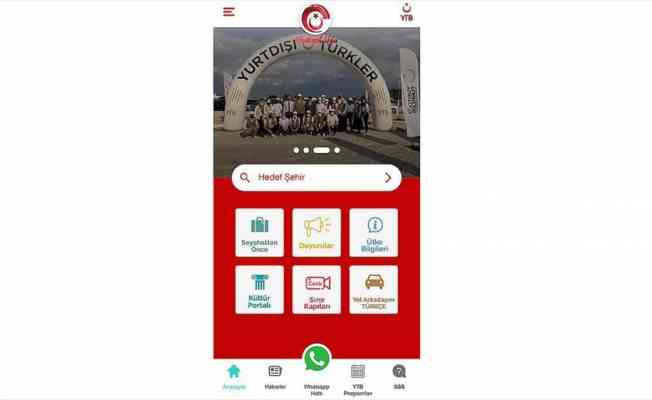 YTB, yurt dışında yaşayan vatandaşların Türkiye seyahatleri için 'Memleket Yolu' mobil uygulaması geliştirdi