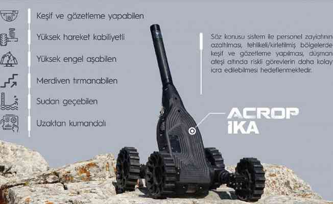 İnsansız Kara Ara&ccedil;ları Kara Kuvvetleri Komutanlığı birliklerinde kullanılmaya başlandı