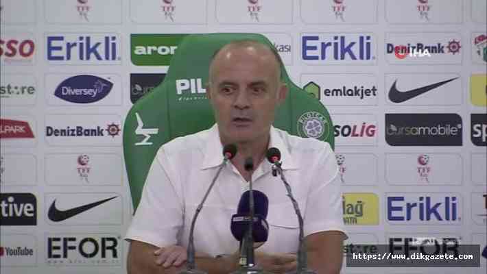 &Ouml;zcan Bizati Ankarag&uuml;c&uuml; mağlubiyeti sonrasında a&ccedil;ıklamalarda bulundu