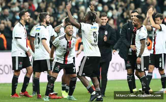 Beşiktaş sahasında Galatasaray'ı 2-1 mağlup etti.. İşte ma&ccedil;tan dakika ve notlar