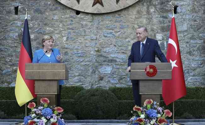 Merkel'den Türkiye ziyareti paylaşımı