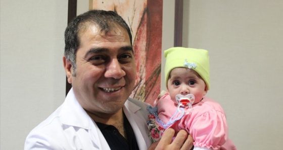 33 günde beş ameliyat geçiren eda bebek, sağlığına kavuştu