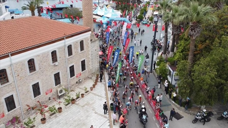 59. Cumhurbaşkanlığı Türkiye Bisiklet Turu'nun Bodrum-Kuşadası etabı başladı