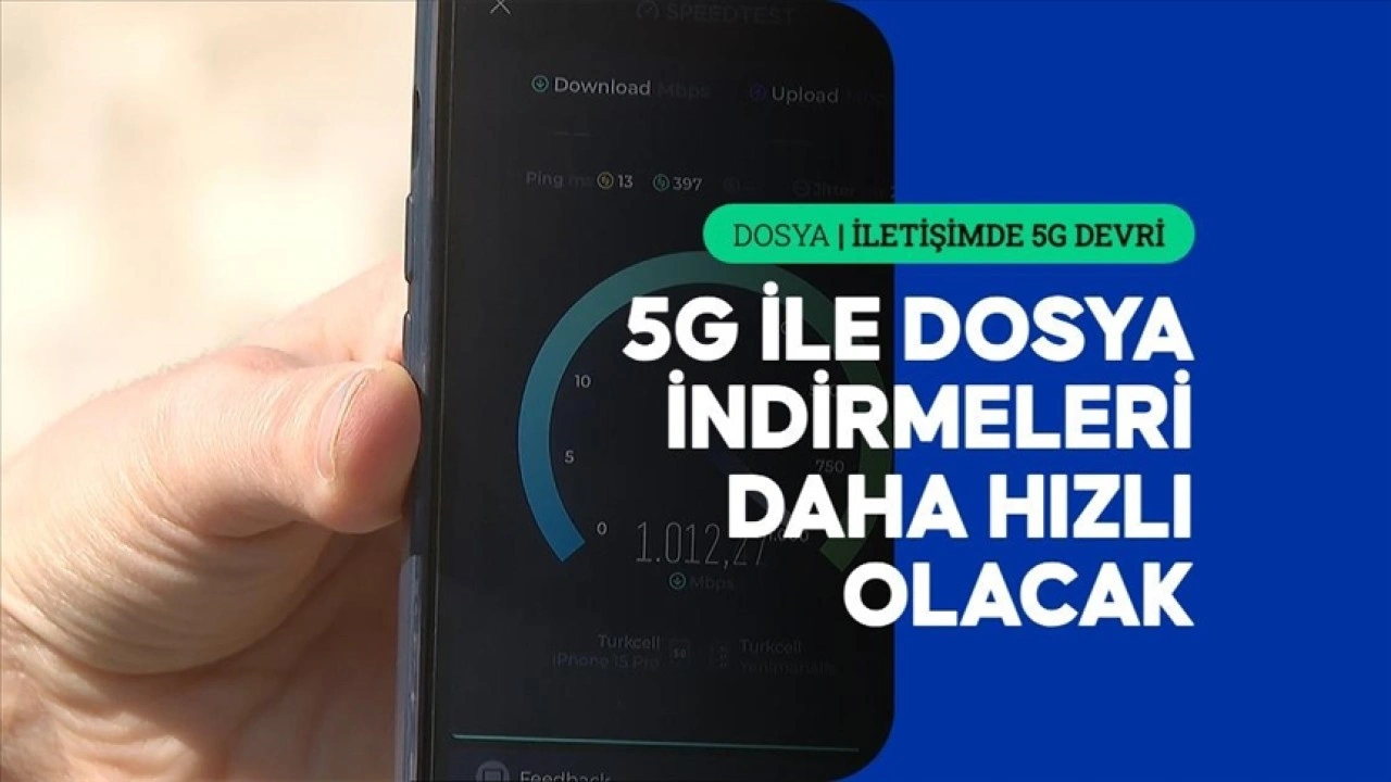 5G'nin TBMM testlerinde hızı 1500 megabite kadar çıkıyor