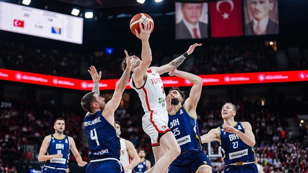 A Milli Basketbol Takımı, 2027 Dünya Kupası Elemeleri'ne galibiyetle başladı