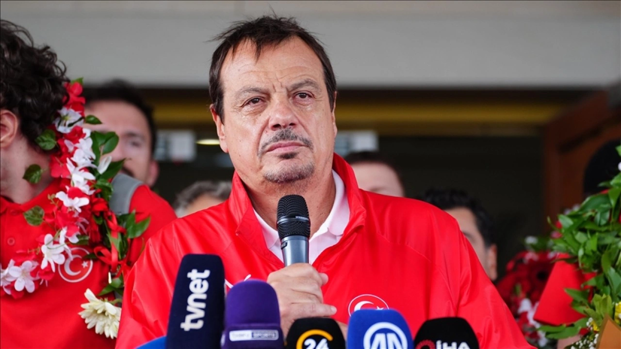 A Milli Erkek Basketbol Takımı Başantrenörü Ergin Ataman gelecek için ümitli
