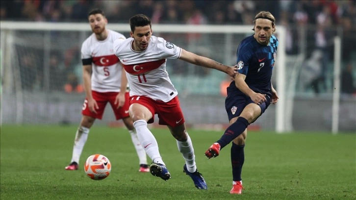 A Milli Futbol Takımı, Hırvatistan'a yenildi