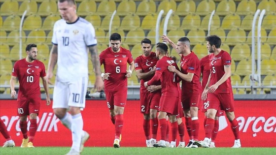 A Milli Futbol Takımı, Rusya'yı 3 golle devirdi